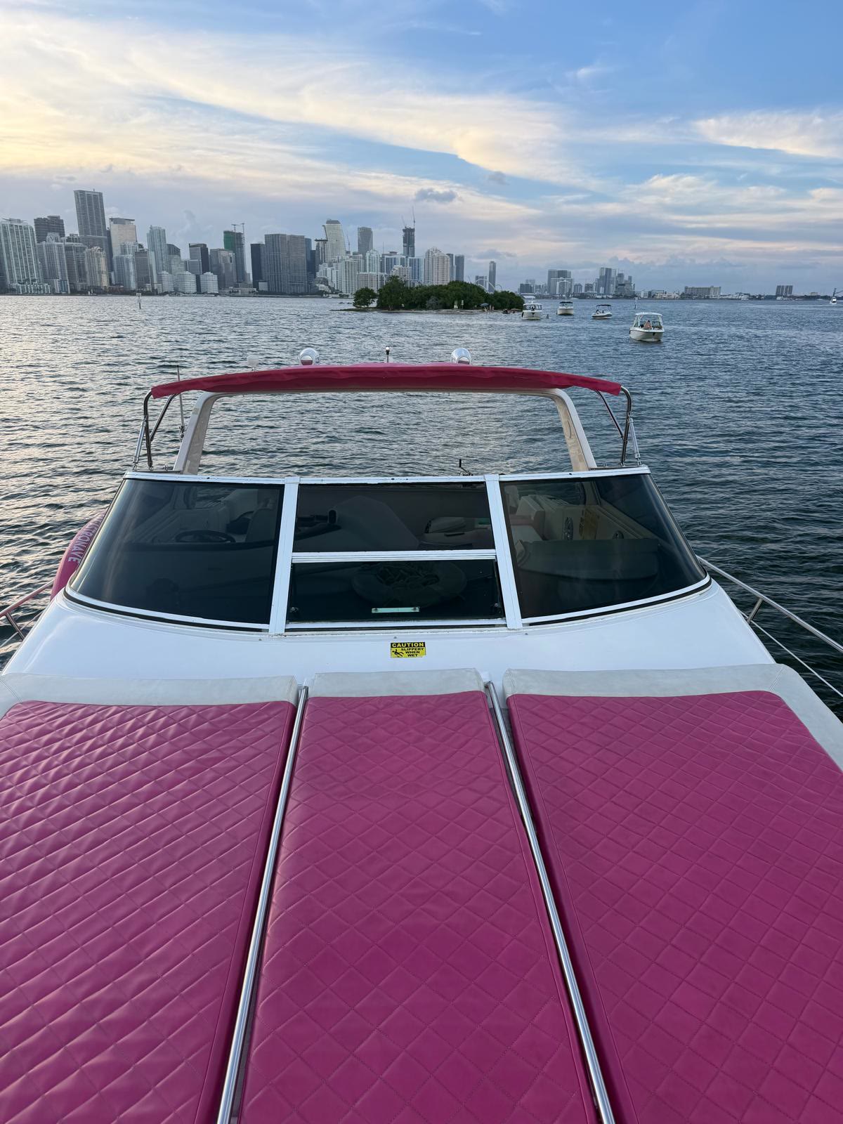 The Rosé yacht